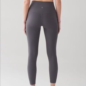 Lululemon dark carbon align 25” pants